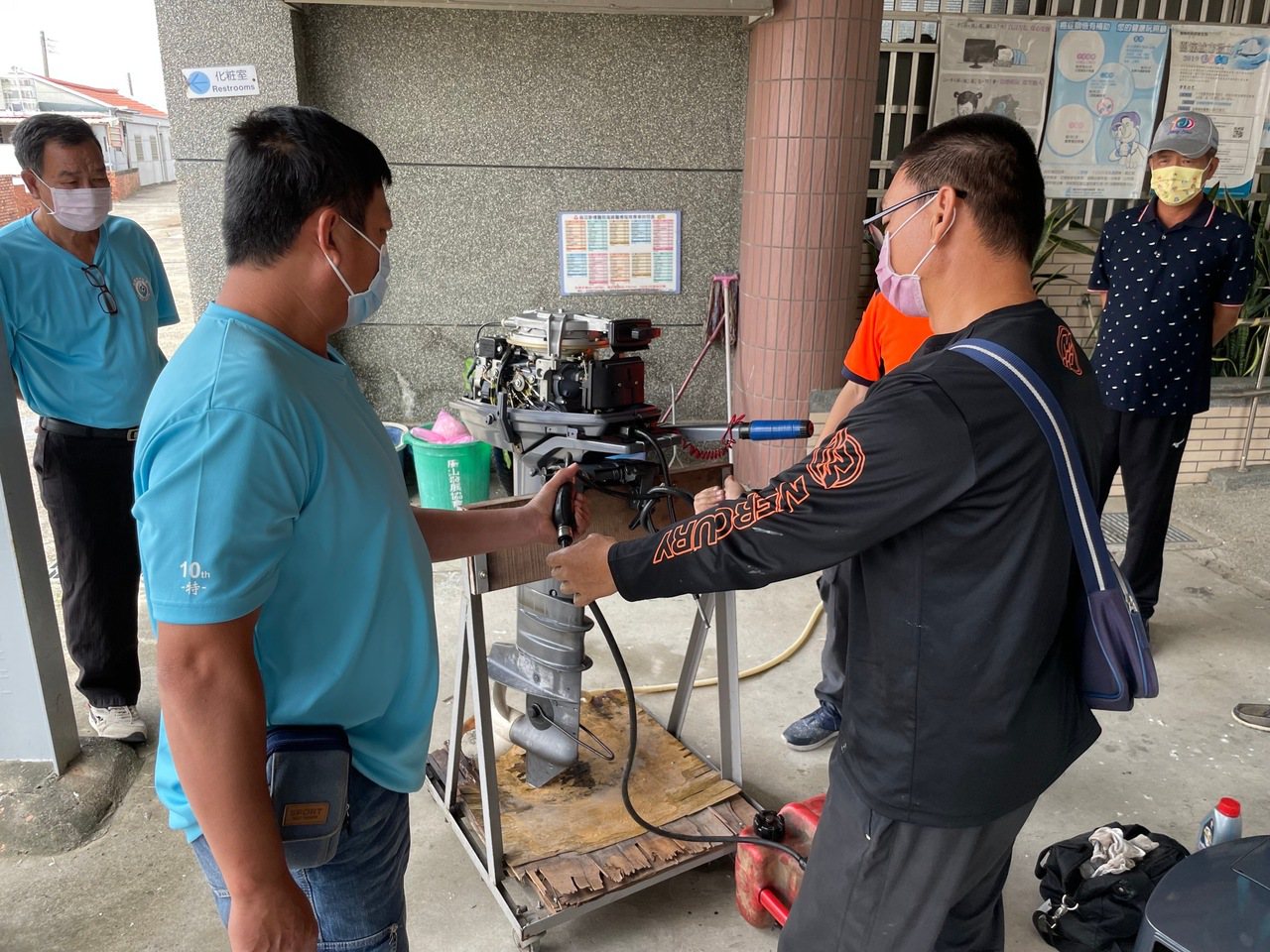 台南進入水患期，將軍區公所、消防隊辦防汛演練。記者周宗禎／翻攝