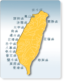 台灣流域圖