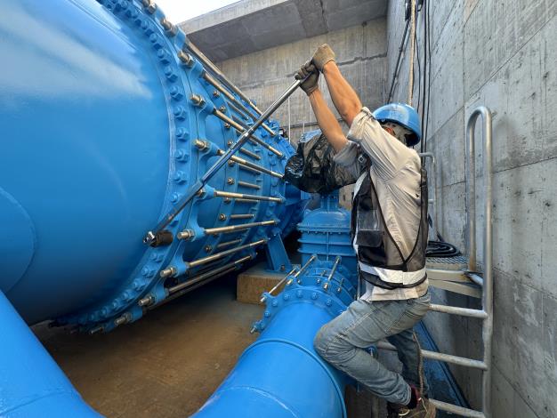 115年8月第三工區蝶閥閥扭力檢測