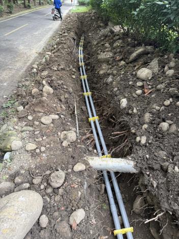 114年9月自行車道光纖預埋