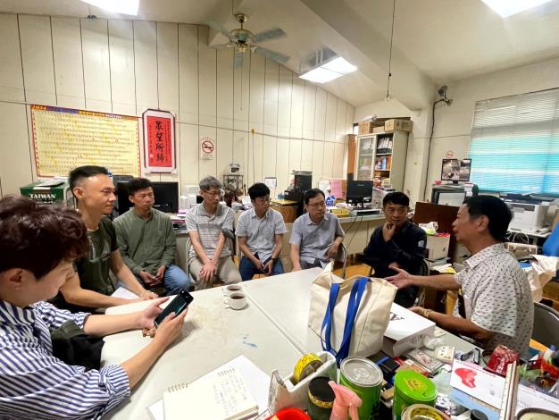 里長肯定工程團隊的專業 感謝挹注經費改善設施