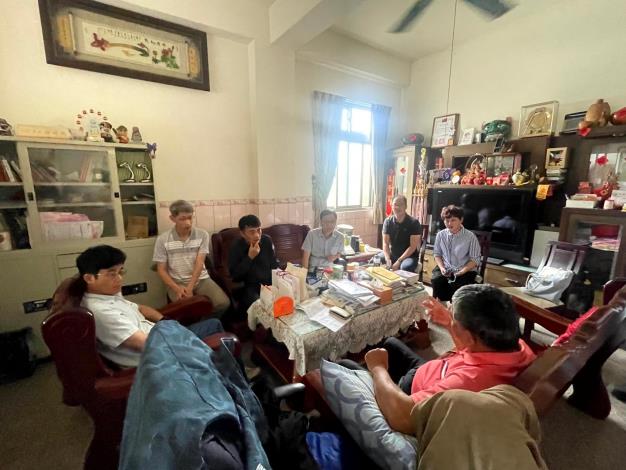 里長肯定施工品質 願儘早完工祝福台中