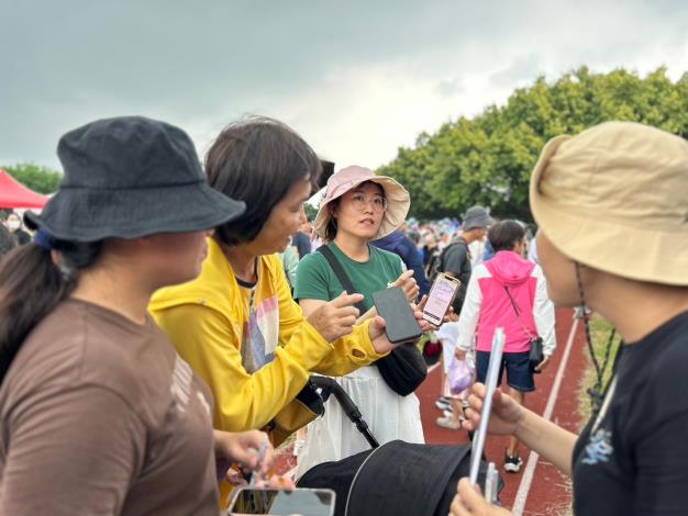 透過問卷填寫進一步加深民眾對聯通管認識