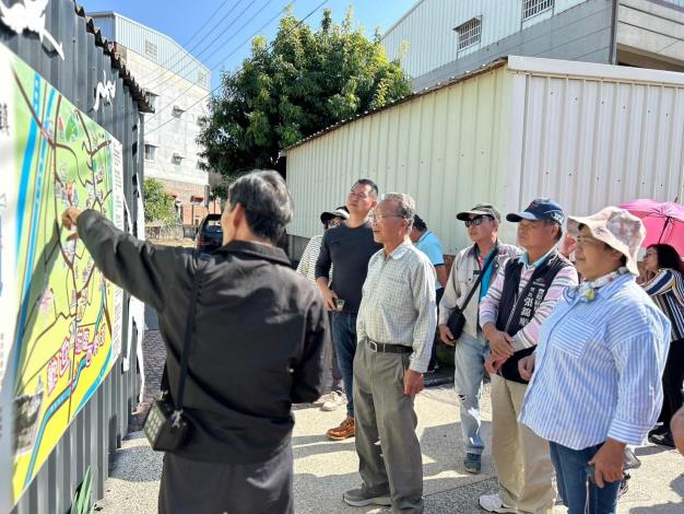 敘說多條溪流匯入西鎮社區逢雨必淹 居民同心清理