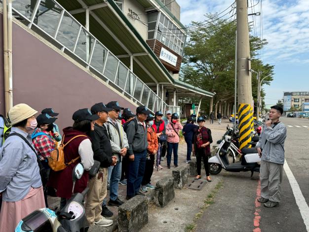 導覽活動從大林火車展開始