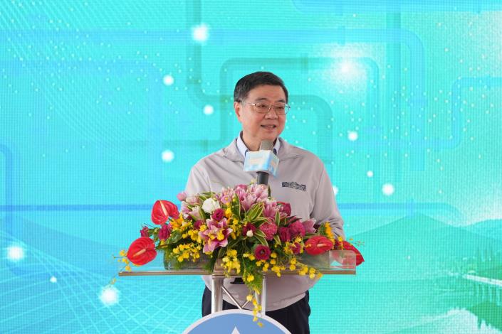 行政院卓榮泰院長親臨出席典禮並致詞肯定大安大甲溪聯通管工程未來效益.JPG