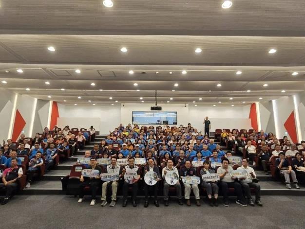 桃園水務局辦理115年度指揮官座談會與企業防災推廣活動。