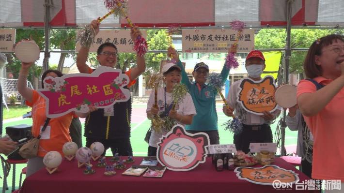 營南社區參加「金卓越社區選拔」，除南投縣多個社區，也有來自雲林縣的社區來相挺
