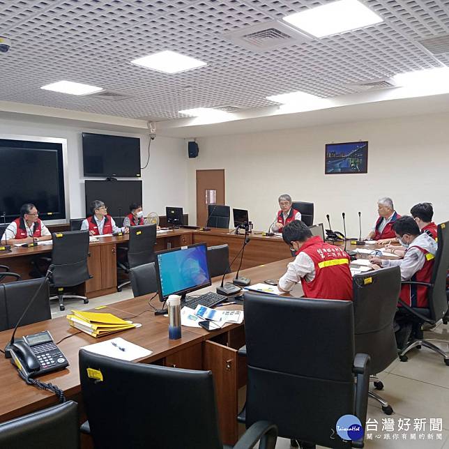 二河局防汛整備密切關注蘇拉颱風動態