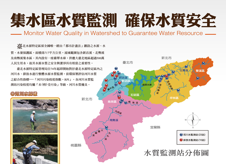 成果海報-集水區水質監測 確保水質安全