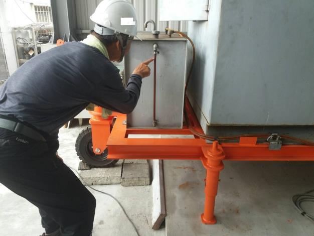 石岡壩移動式發電機檢查及測試