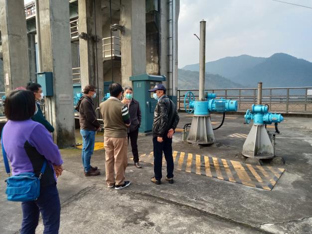 1.署長視察士林堰1