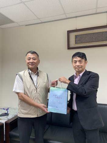 中水分署莊分署長拜會苗栗縣調查站李主任01