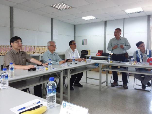 聴取鳥嘴潭人工湖工程簡報1