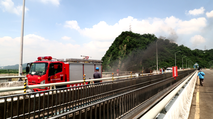 照片二、實員演練情形